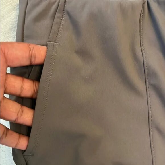 Old Navy. Large. Wide-Leg gray yoga pants - Picture 4 of 5